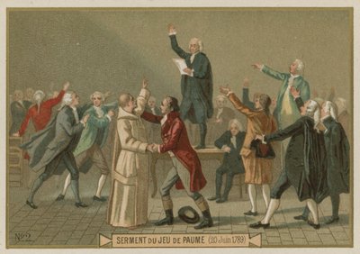El Juramento del Juego de Pelota, Revolución Francesa, 20 de junio de 1789 de European School